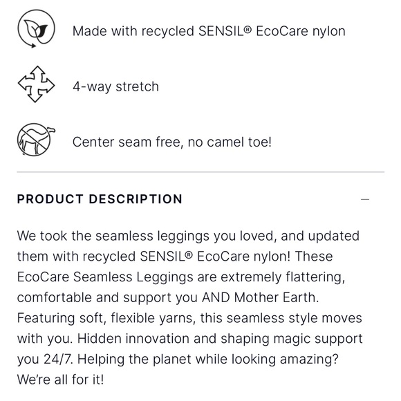 Black Spanx Seamless Leggings  NWT size M (6-8) - Picture 8 of 9